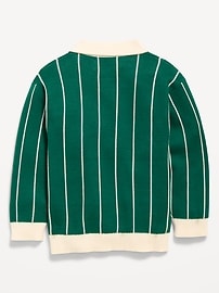 Image number 2 showing, HOLD: Long-Sleeve Collared Sweater for Toddler Boys