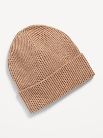 Image number 2 showing, Rib-Knit Cuffed Beanie for Women