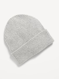 Image number 1 showing, Rib-Knit Cuffed Beanie for Women