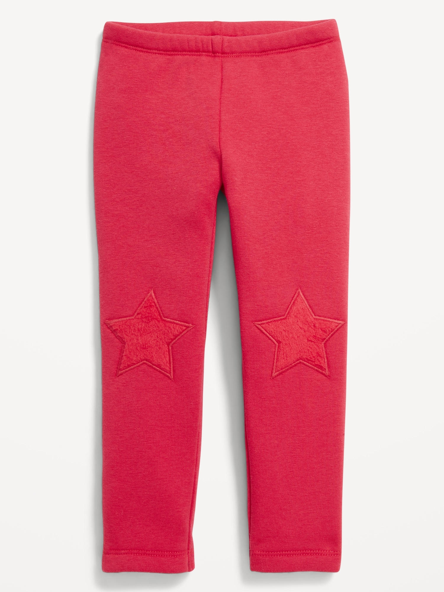 Heart-Patch Fleece-Lined Leggings for Toddler Girls Old Navy