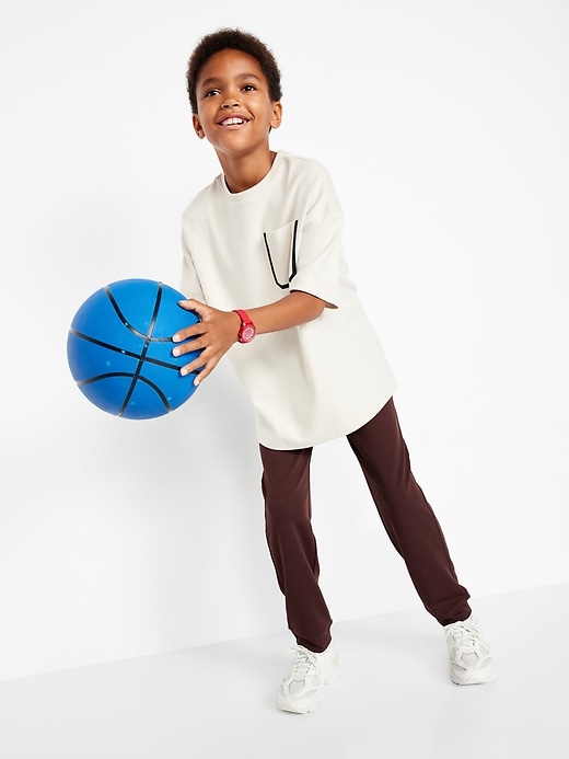 Image number 1 showing, Go-Dry Mesh Jogger Pants for Boys