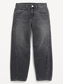 Image number 4 showing, Super Baggy Barrel-Leg Jeans for Girls