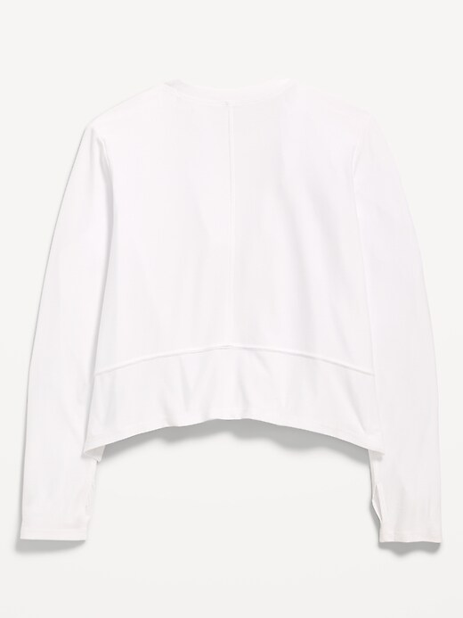 Image number 3 showing, CloudMotion Long-Sleeve Performance T-Shirt for Girls