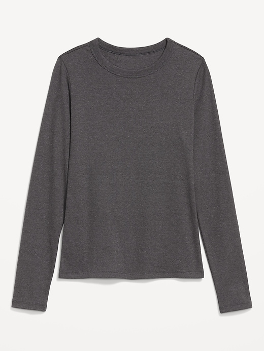 Image number 8 showing, Snug Long-Sleeve Crew-Neck T-Shirt