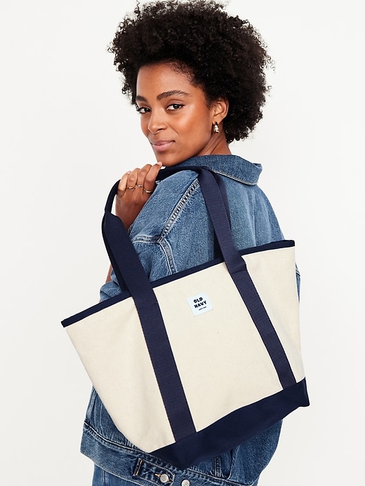 Image number 2 showing, Medium Logo Canvas Tote Bag