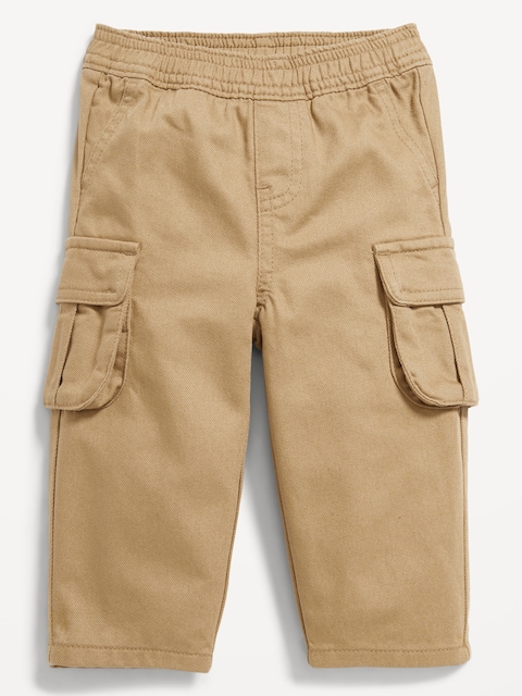 Jean cargo coupe généreuse baril pour bébé