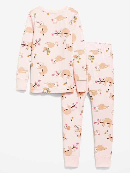 View large product image 2 of 3. Printed Snug-Fit Pajama Set for Toddler & Baby