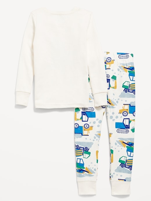 View large product image 2 of 3. Printed Snug-Fit Pajama Set for Toddler & Baby