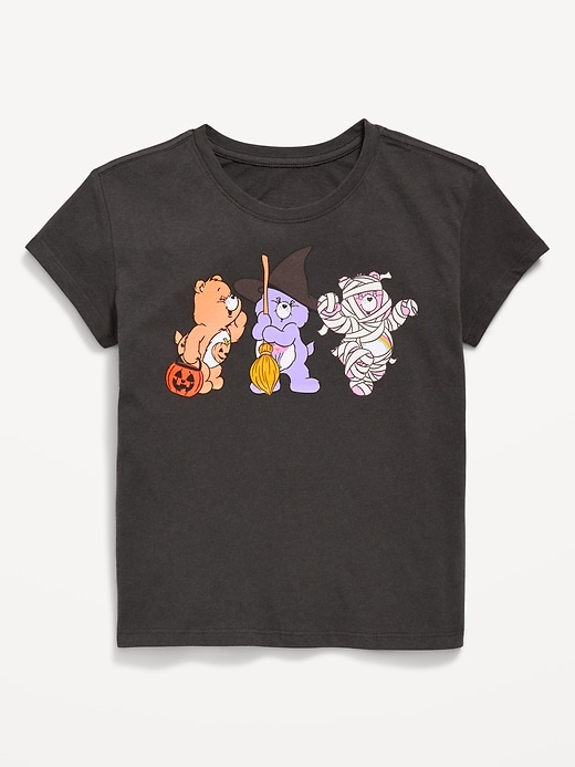 Image number 1 showing, Care Bears™ Halloween Graphic T-Shirt for Girls