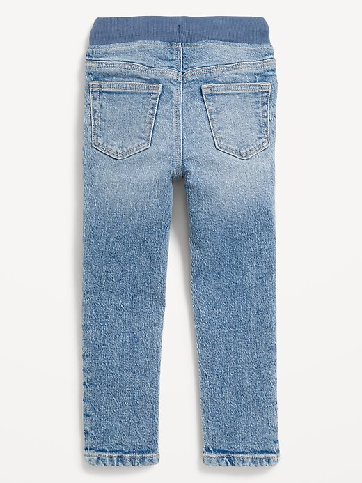 Image number 2 showing, Skinny 360° Stretch Knit-Waist Jeans for Toddler Boys