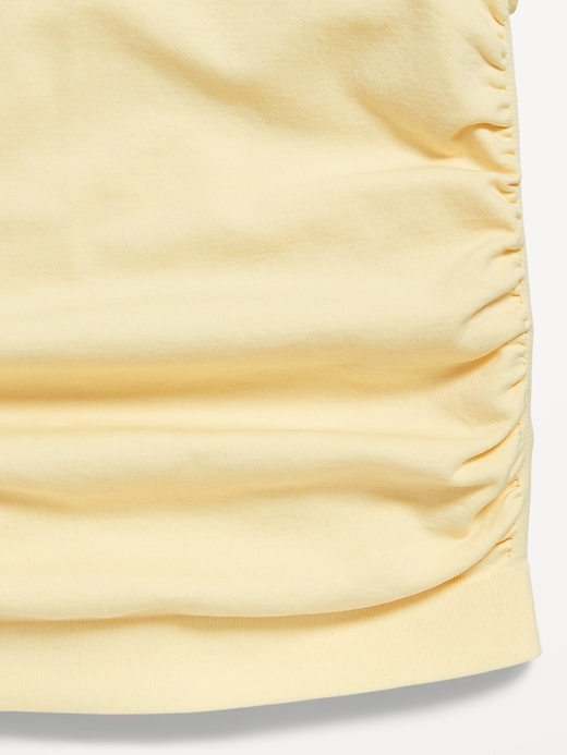 Image number 5 showing, Fitted Ruched Seamless Performance Top for Girls