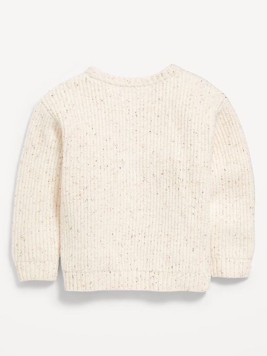 Image number 2 showing, SoSoft Oversized Textured Sweater for Toddler Boys
