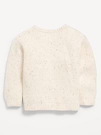Image number 2 showing, SoSoft Oversized Textured Sweater for Toddler Boys