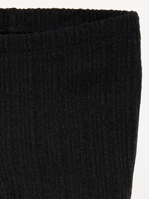 Image number 5 showing, Cozy Ribbed Flare-Leg Leggings for Toddler Girls
