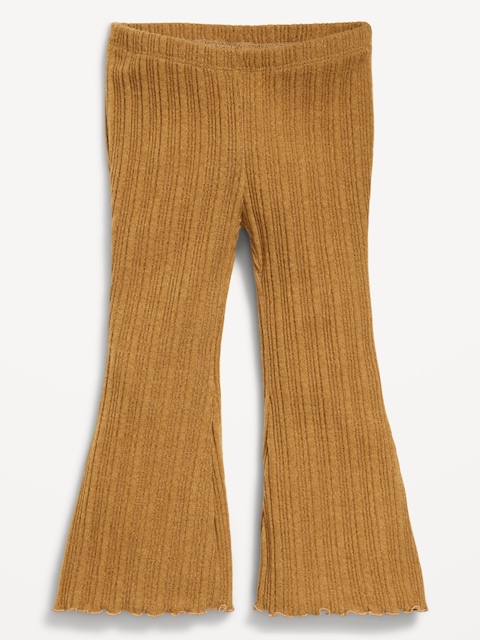 Legging côtelé évasé pour toute-petite fille - Fruit Du Chêne Au Miel