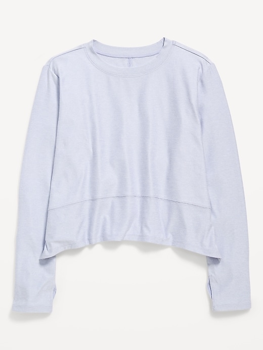 Image number 3 showing, CloudMotion Long-Sleeve Performance T-Shirt for Girls