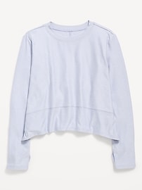Image number 3 showing, CloudMotion Long-Sleeve Performance T-Shirt for Girls