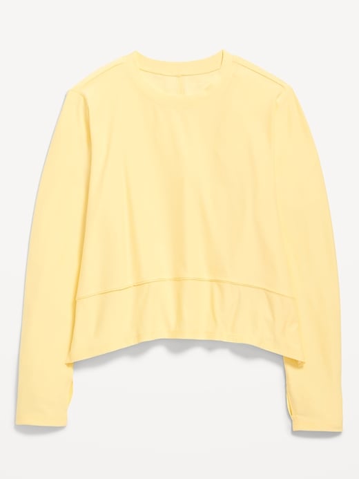Image number 3 showing, CloudMotion Long-Sleeve Performance T-Shirt for Girls
