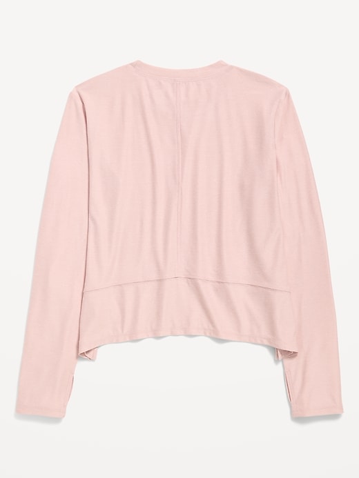 Image number 3 showing, CloudMotion Long-Sleeve Performance T-Shirt for Girls