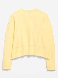 Image number 3 showing, CloudMotion Long-Sleeve Performance T-Shirt for Girls