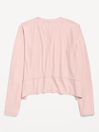 Image number 3 showing, CloudMotion Long-Sleeve Performance T-Shirt for Girls