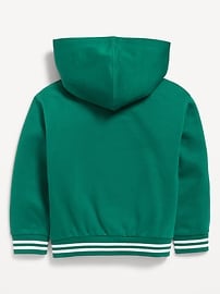 Image number 2 showing, Favorite Fleece Oversized Zip Hoodie for Toddler Boys