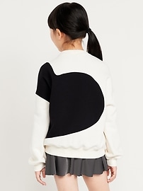 Image number 2 showing, Oversized Graphic Tunic Sweatshirt for Girls