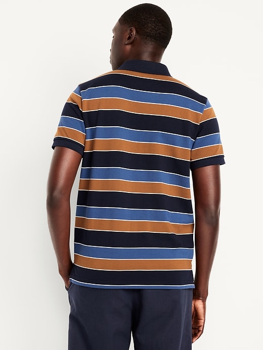 Image number 8 showing, Classic Fit Striped Pique Polo