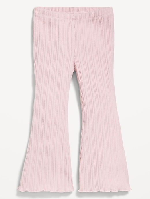 Image number 1 showing, Cozy Ribbed Flare-Leg Leggings for Toddler Girls