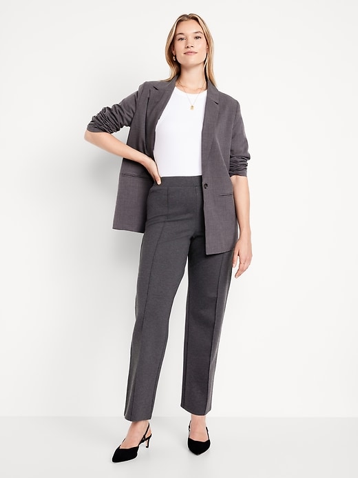 Image number 8 showing, Extra High-Waisted Stevie Straight Pants