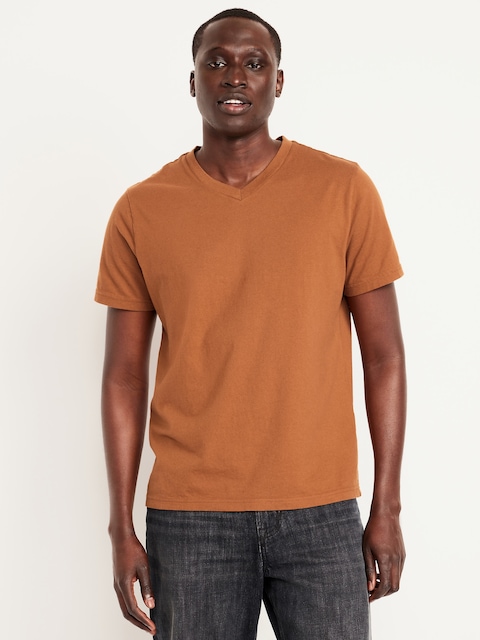 V-Neck T-Shirt - Redwood Burl
