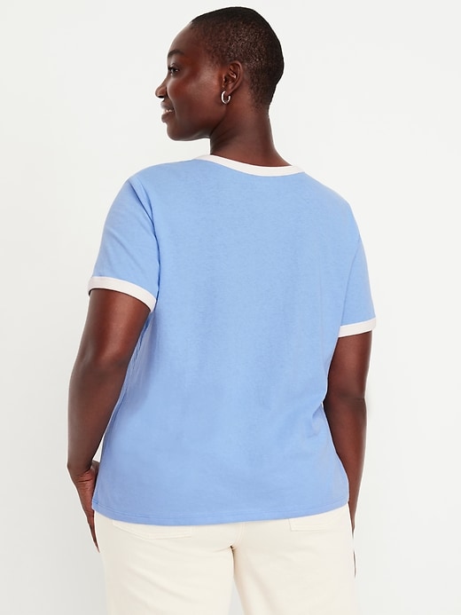 Image number 6 showing, EveryWear Graphic Ringer T-Shirt