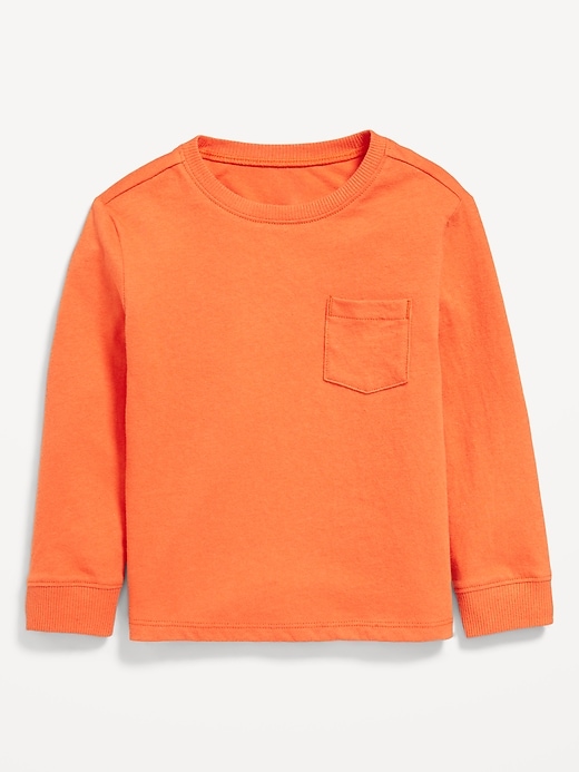 L'image numéro 1 présente T-shirt à poche à manches longues pour tout-petit garçon