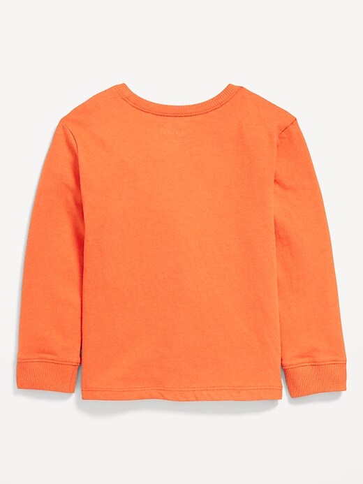 L'image numéro 2 présente T-shirt à poche à manches longues pour tout-petit garçon