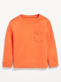 L'image numéro 1 présente T-shirt à poche à manches longues pour tout-petit garçon