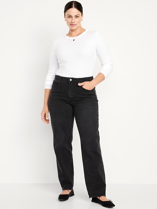 Image number 7 showing, Curvy High-Waisted OG Loose Jeans