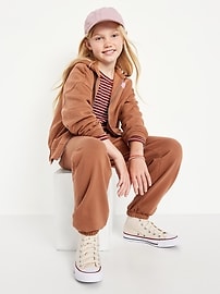 View large product image 3 of 4. Favorite Fleece High-Waisted Jogger Sweatpants for Girls