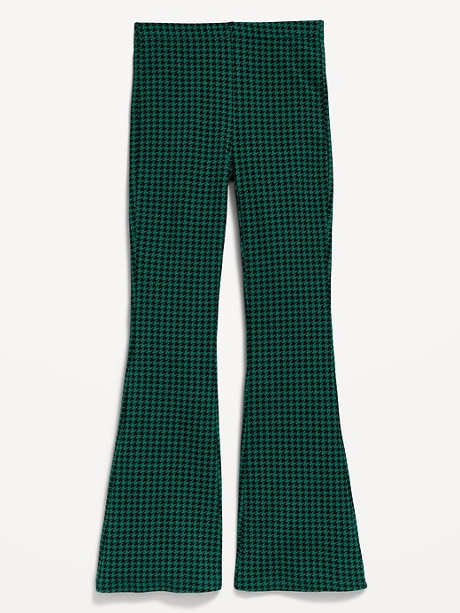 L'image numéro 1 présente Legging évasé à motif et à taille haute pour fille