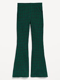 L'image numéro 1 présente Legging évasé à motif et à taille haute pour fille