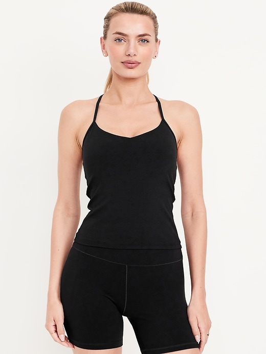 Image number 1 showing, StudioSmooth Racerback Support Top