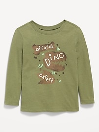 L'image numéro 1 présente T-shirt à manches longues à imprimé unisexe pour tout-petit