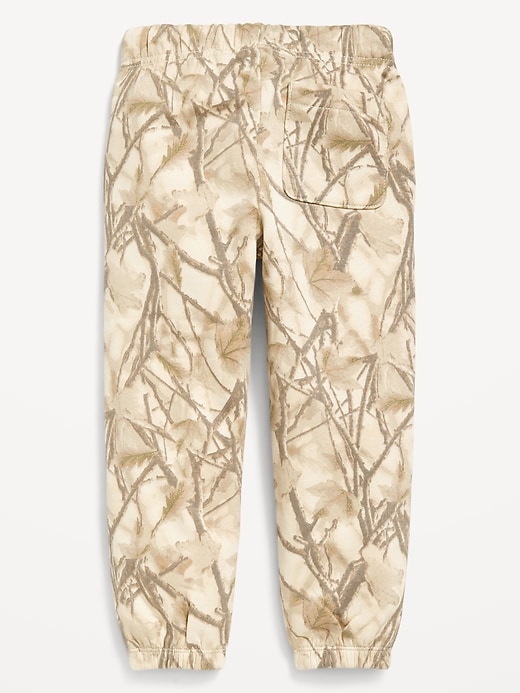 L'image numéro 2 présente Pantalon de jogging en coton ouaté à logo pour tout-petit garçon