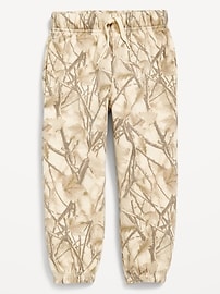 L'image numéro 1 présente Pantalon de jogging en coton ouaté à logo pour tout-petit garçon
