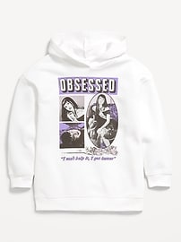 Image number 3 showing, Olivia Rodrigo™ Oversized Graphic Tunic Pullover Hoodie for Girls