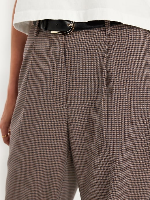 Image number 4 showing, Extra High-Waisted Taylor Wide-Leg Trouser Pants