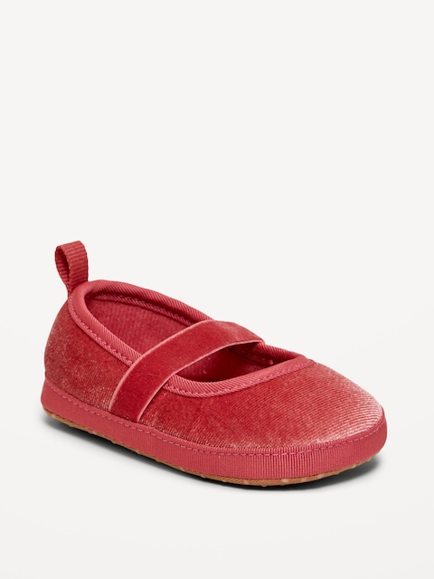 Ballerines en velours pour Bébé