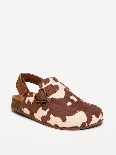Faux-Suede Clogs for Toddler Girls