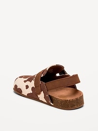 View large product image 3 of 4. Faux-Suede Clogs for Toddler Girls