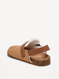 View large product image 3 of 4. Faux-Suede Clogs for Toddler Girls