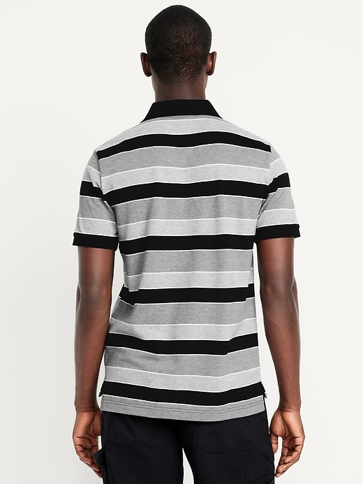 Image number 2 showing, Classic Fit Striped Pique Polo